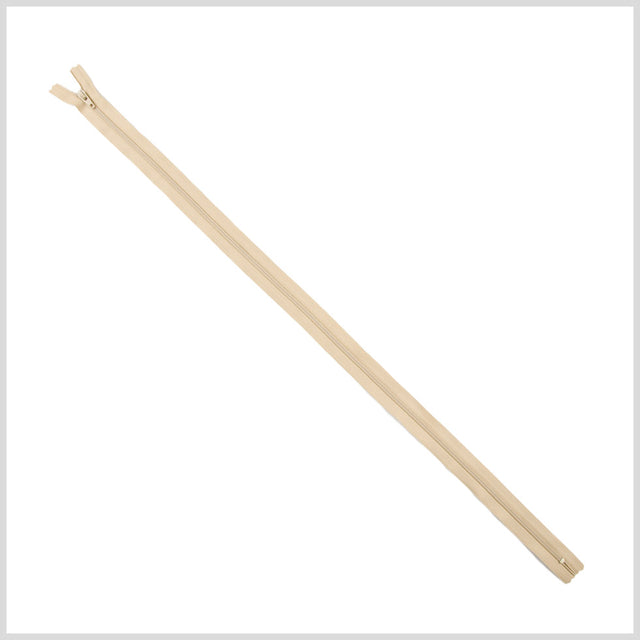 Regular Zipper 24" by YKK - 085 Beige