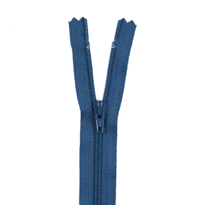 Regular Zipper 9" by YKK - 074 Bright Navy