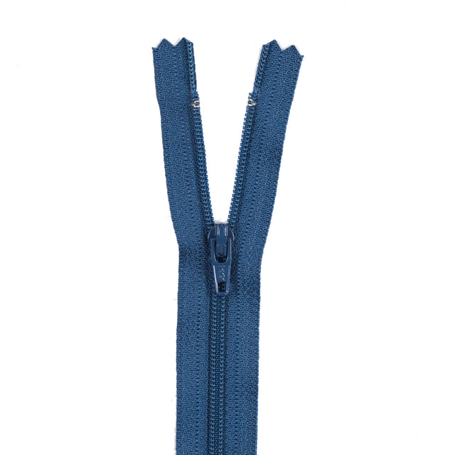 Regular Zipper 9" by YKK - 074 Bright Navy