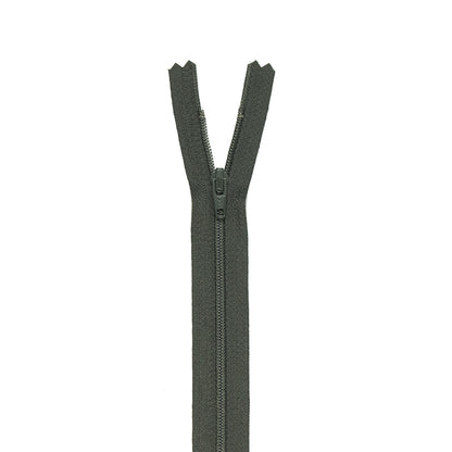 Regular Zipper 9" by YKK - Greyish Olive