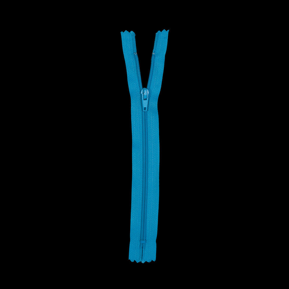 Regular Zipper 9" by YKK - 562 Aqua Detail