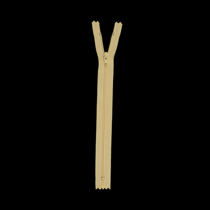 Regular Zipper 9" by YKK - 178 Lemon Drop Detail