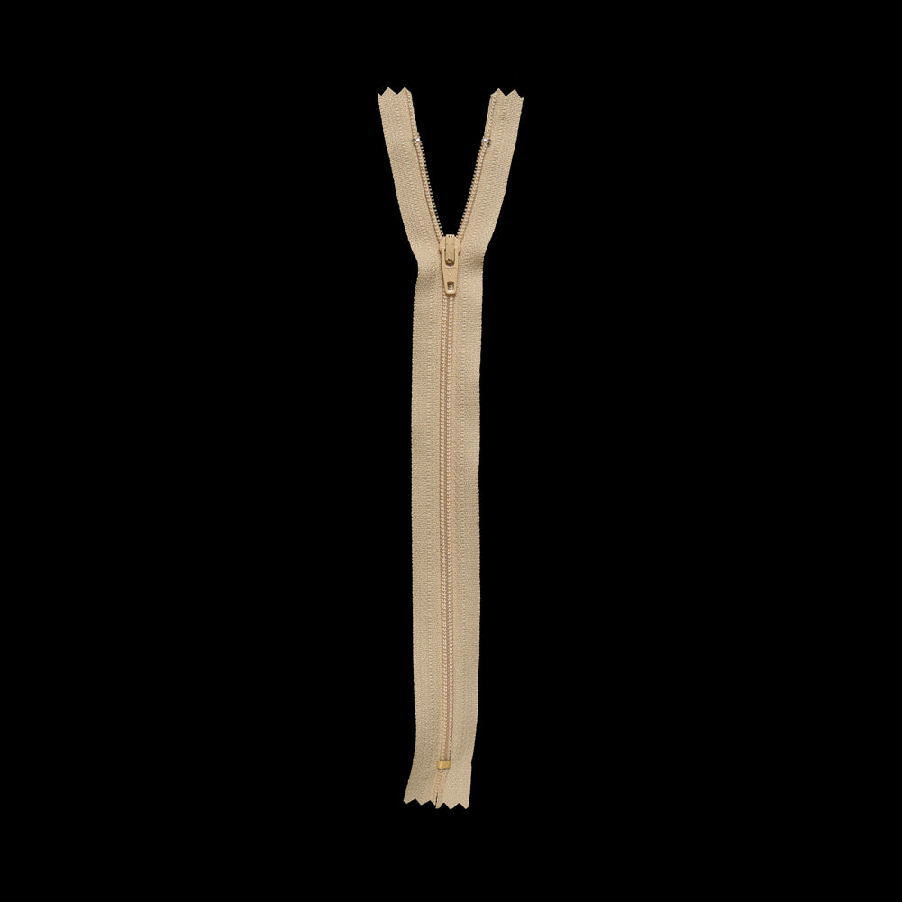 Regular Zipper 9" by YKK - 279 French Yellow Detail