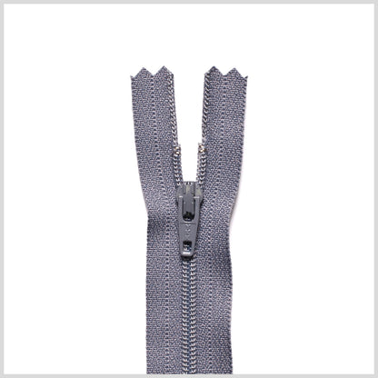 Regular Zipper 9" by YKK - 384 Grayhound