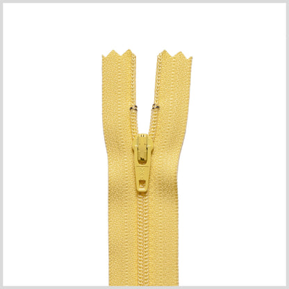 Regular Zipper 9" by YKK - 504 Lemon
