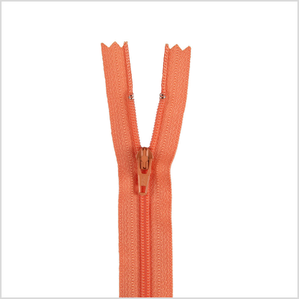 Regular Zipper 9" by YKK - 522 Creamsicle