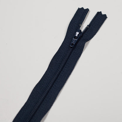 Regular Zipper 9" by YKK - 560 Deep Navy Detail
