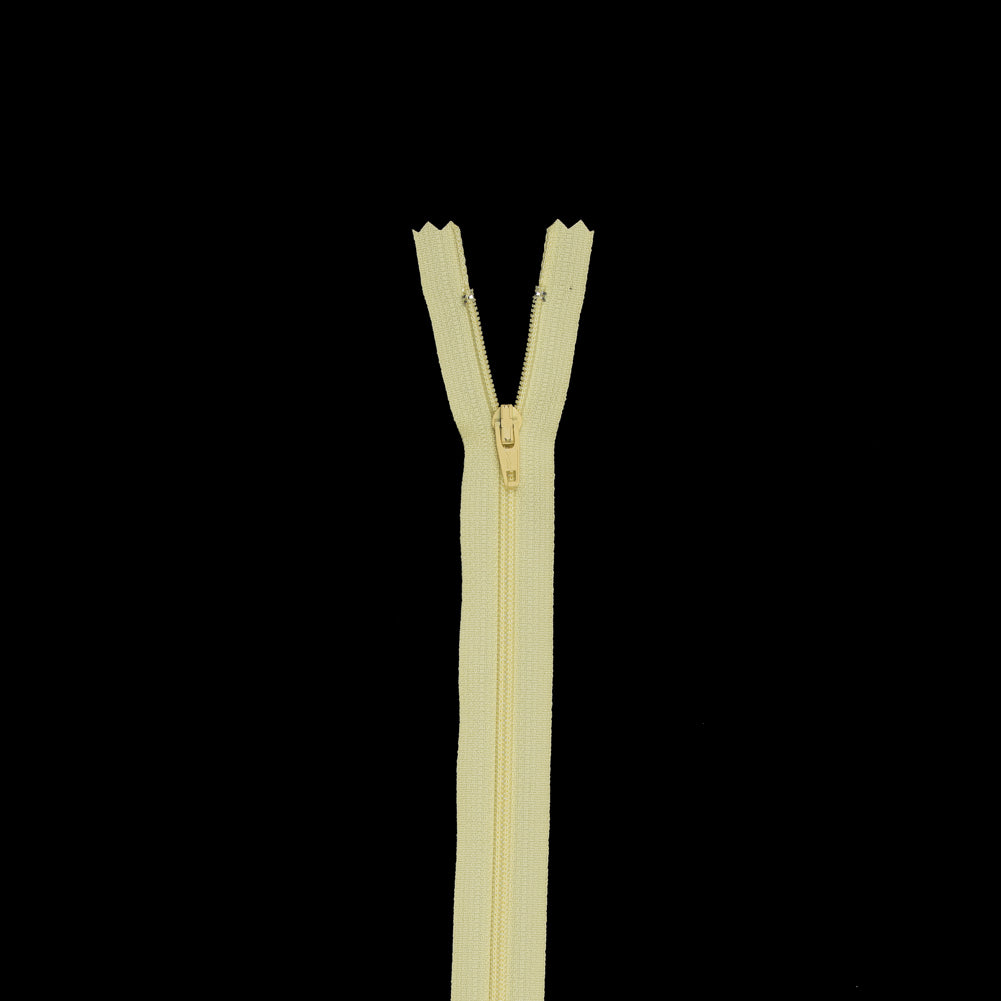Regular Zipper 9" by YKK - 802 Elfin Yellow