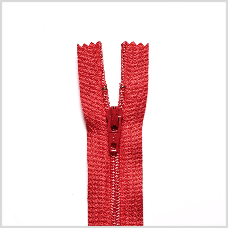 template--25130090922057__main-Regular Zipper 9" by YKK - 820 Bright Red