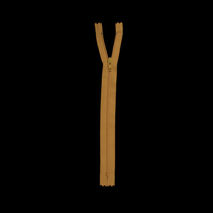 Regular Zipper 9" by YKK - 846 Golden Rod Detail