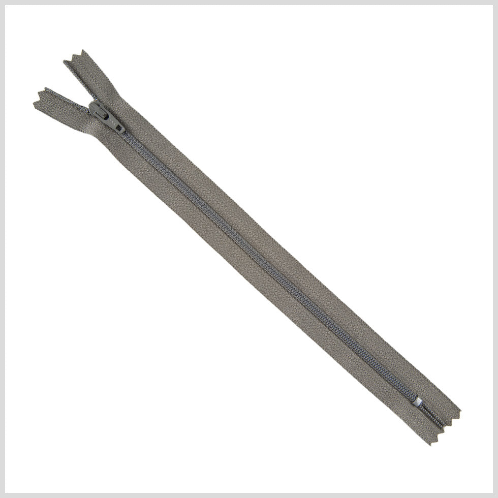 Regular Zipper 9" by YKK - 860 Dirty Gray