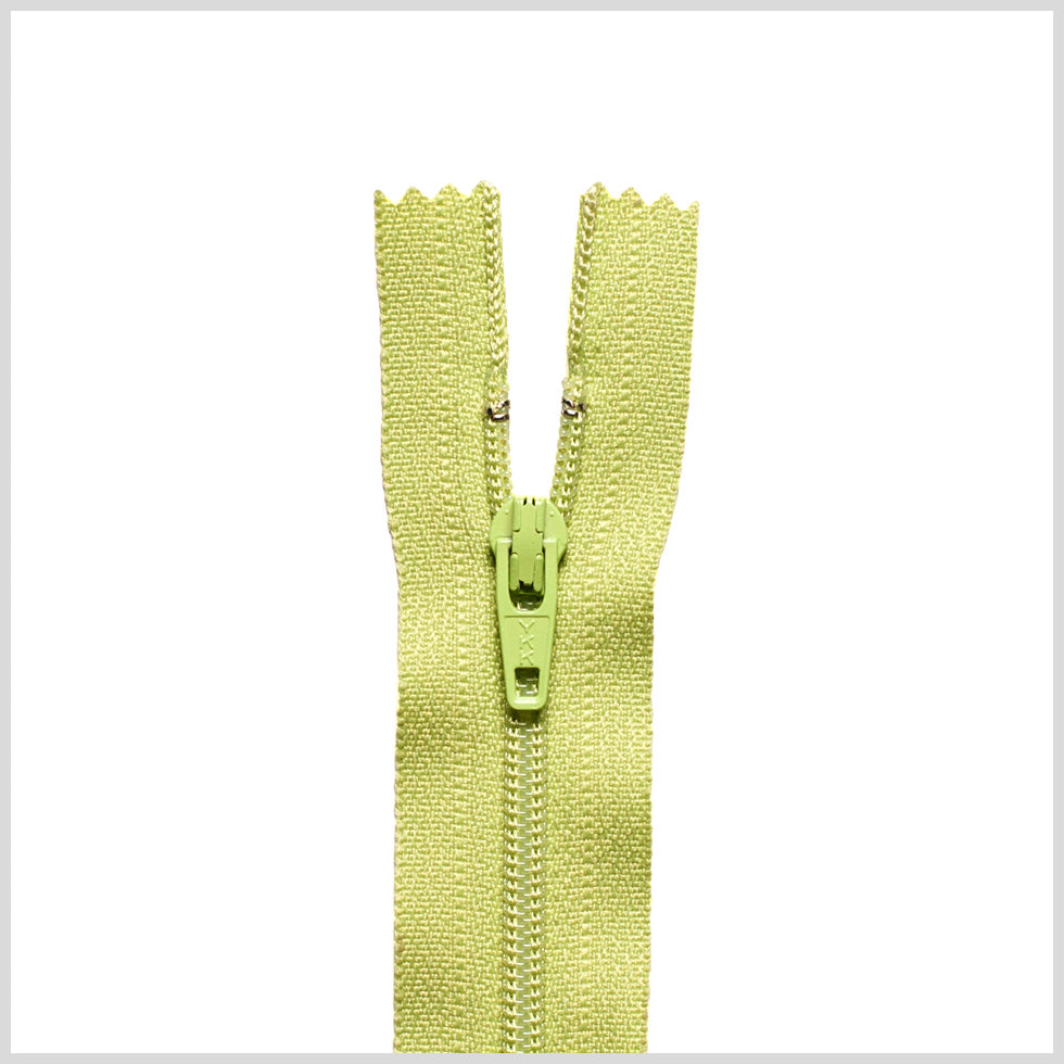 Regular Zipper 9" by YKK - 874 Lime
