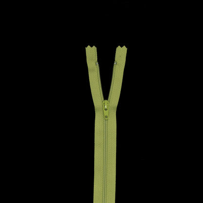 Regular Zipper 9" by YKK - 875 Bright Chartreuse