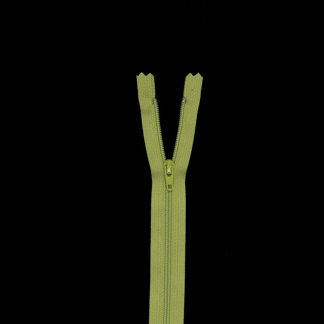 Regular Zipper 9" by YKK - 875 Bright Chartreuse