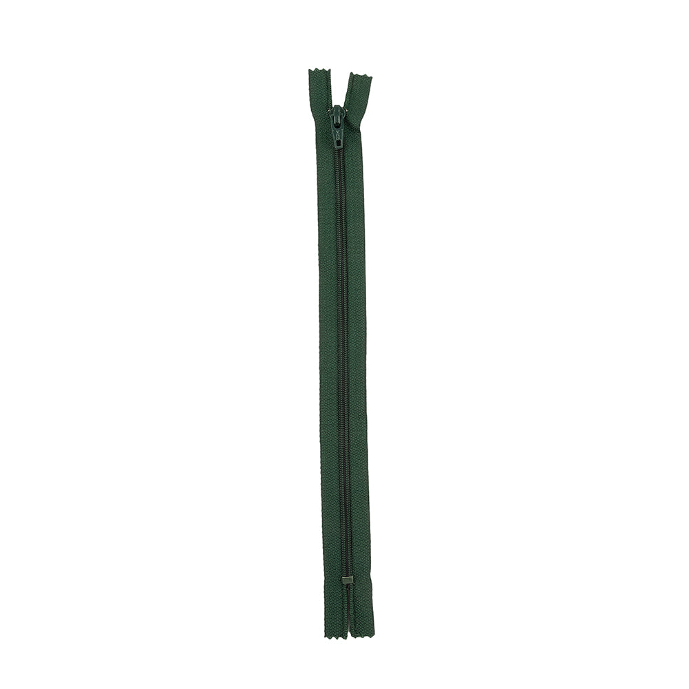 Regular Zipper 9" by YKK - 890 Dark Forest Detail
