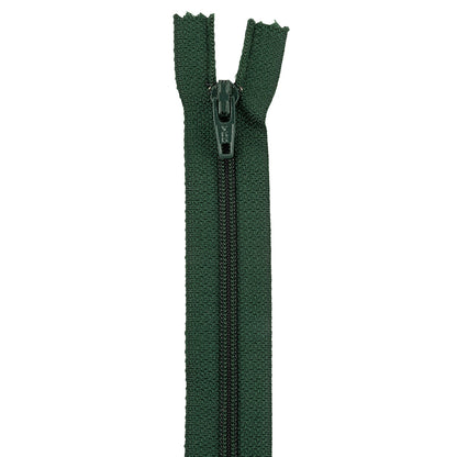 Regular Zipper 9" by YKK - 890 Dark Forest
