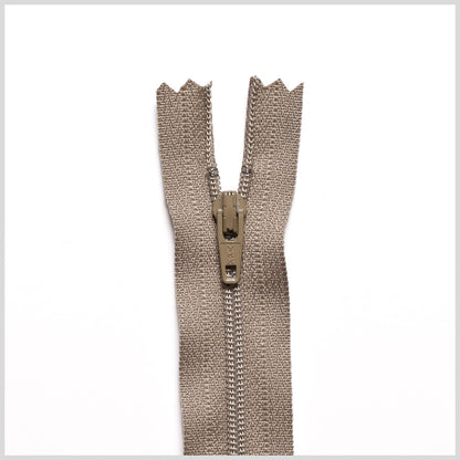 Regular Zipper 9" by YKK - 896 Dark Khaki