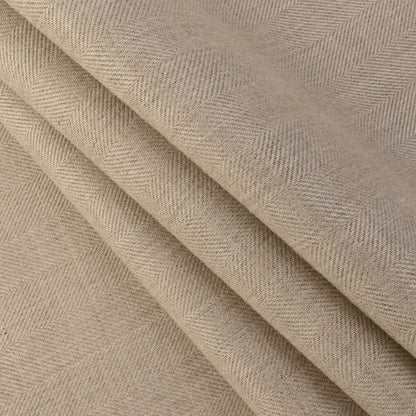 Switch Herringbone Twill by Sunbrella - Flax Folded