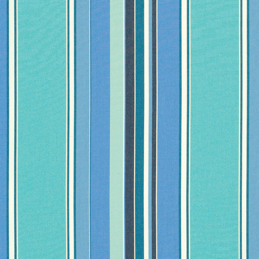 Dolce Upholstery Woven by Sunbrella - Oasis Barcode Stripes