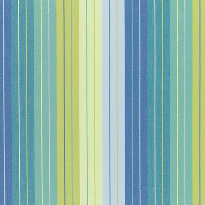 Seville Upholstery Woven by Sunbrella - Seaside Blue and Green Stripes