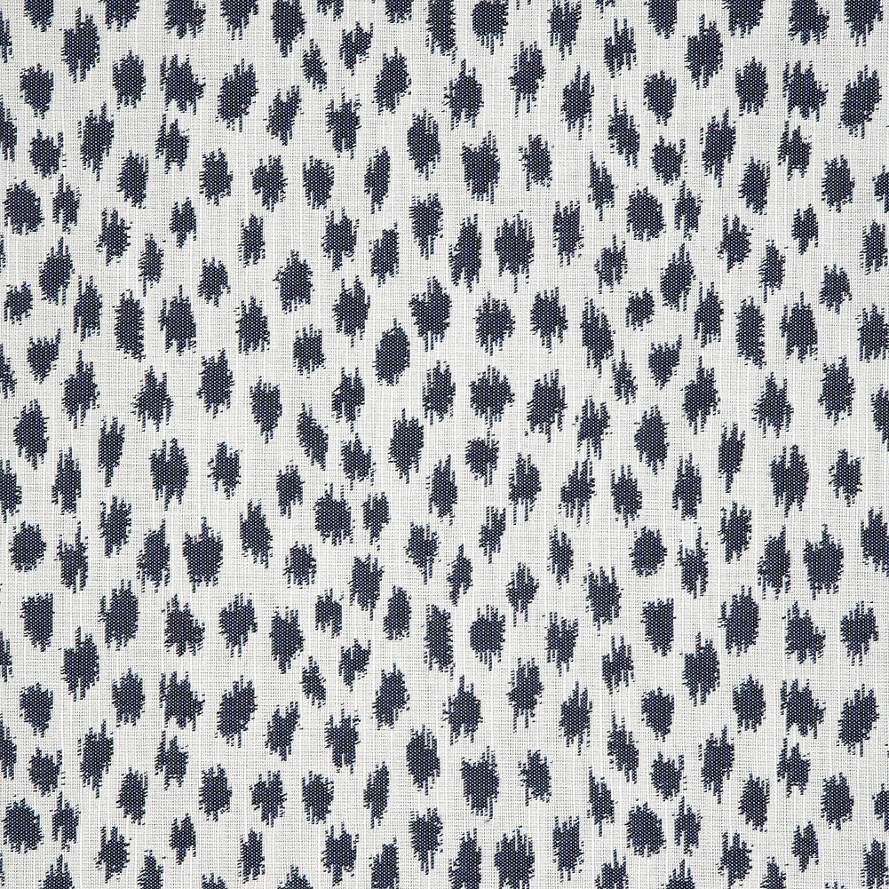Fusion Agra Upholstery Woven by Sunbrella - Indigo Ikat Spots