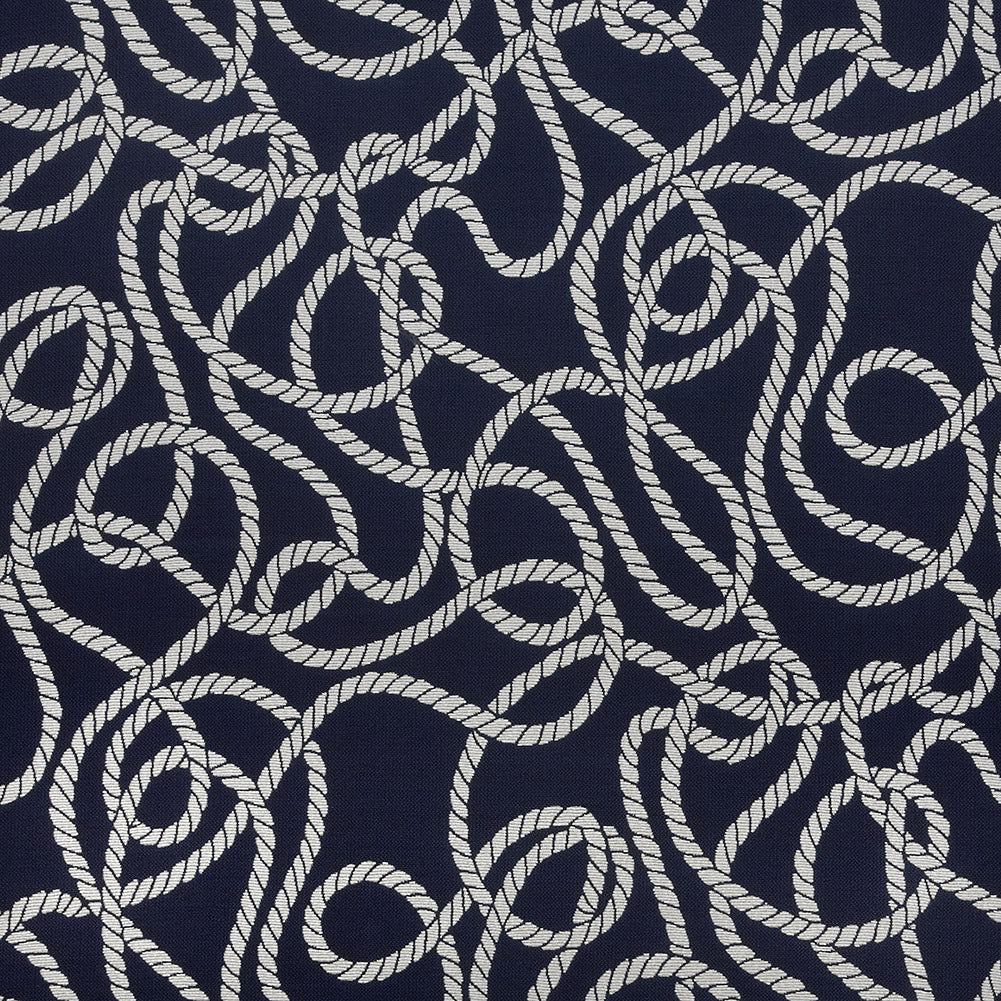 Maritime Rope Jacquard by Sunbrella - Nautical Blue
