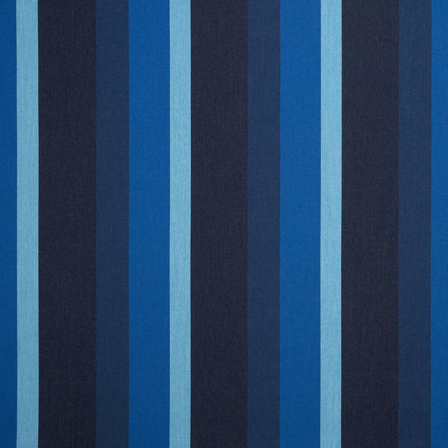 Gateway Upholstery Canvas by Sunbrella - Indigo Awning Stripes