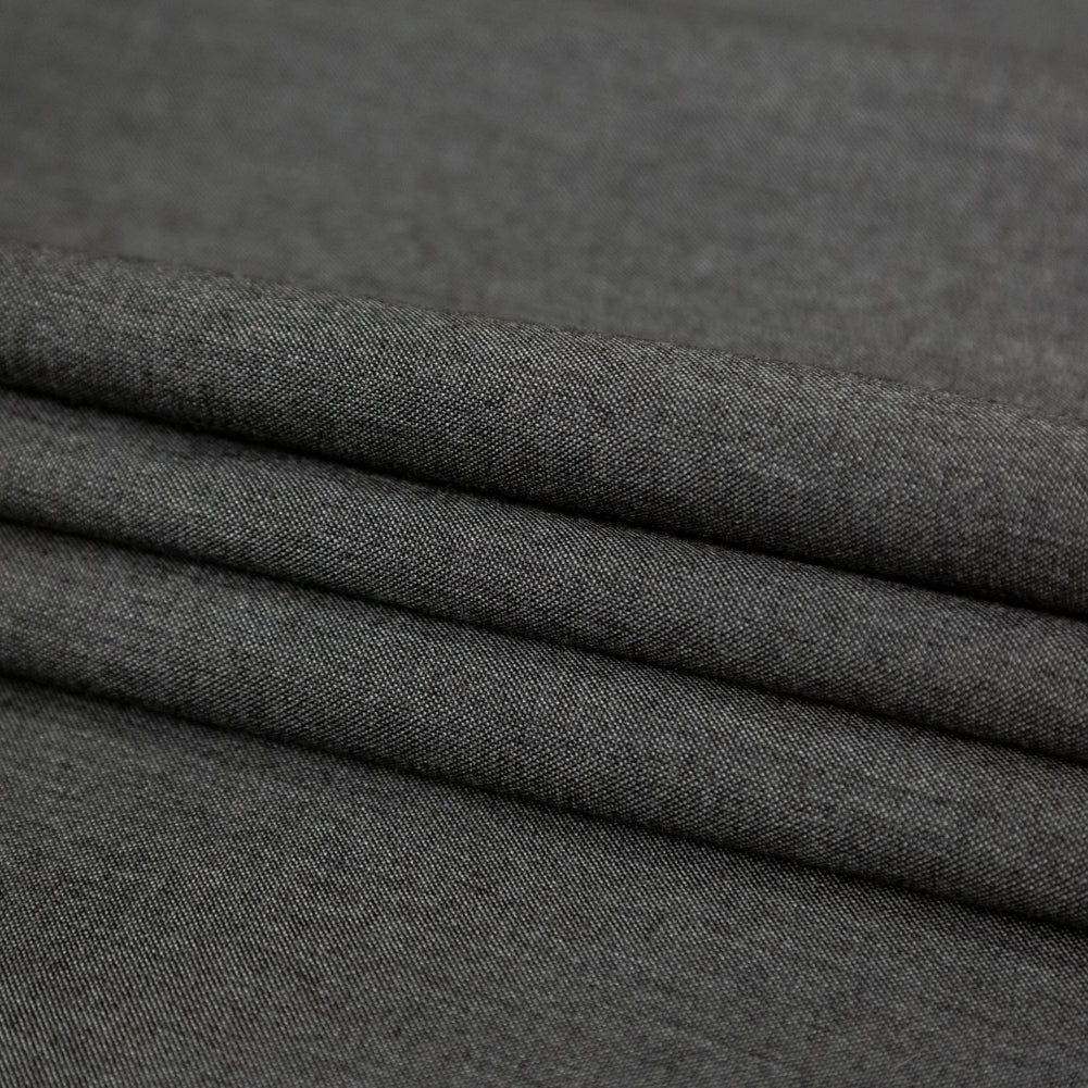 Cast Upholstery Woven by Sunbrella - Heathered Charcoal Folded