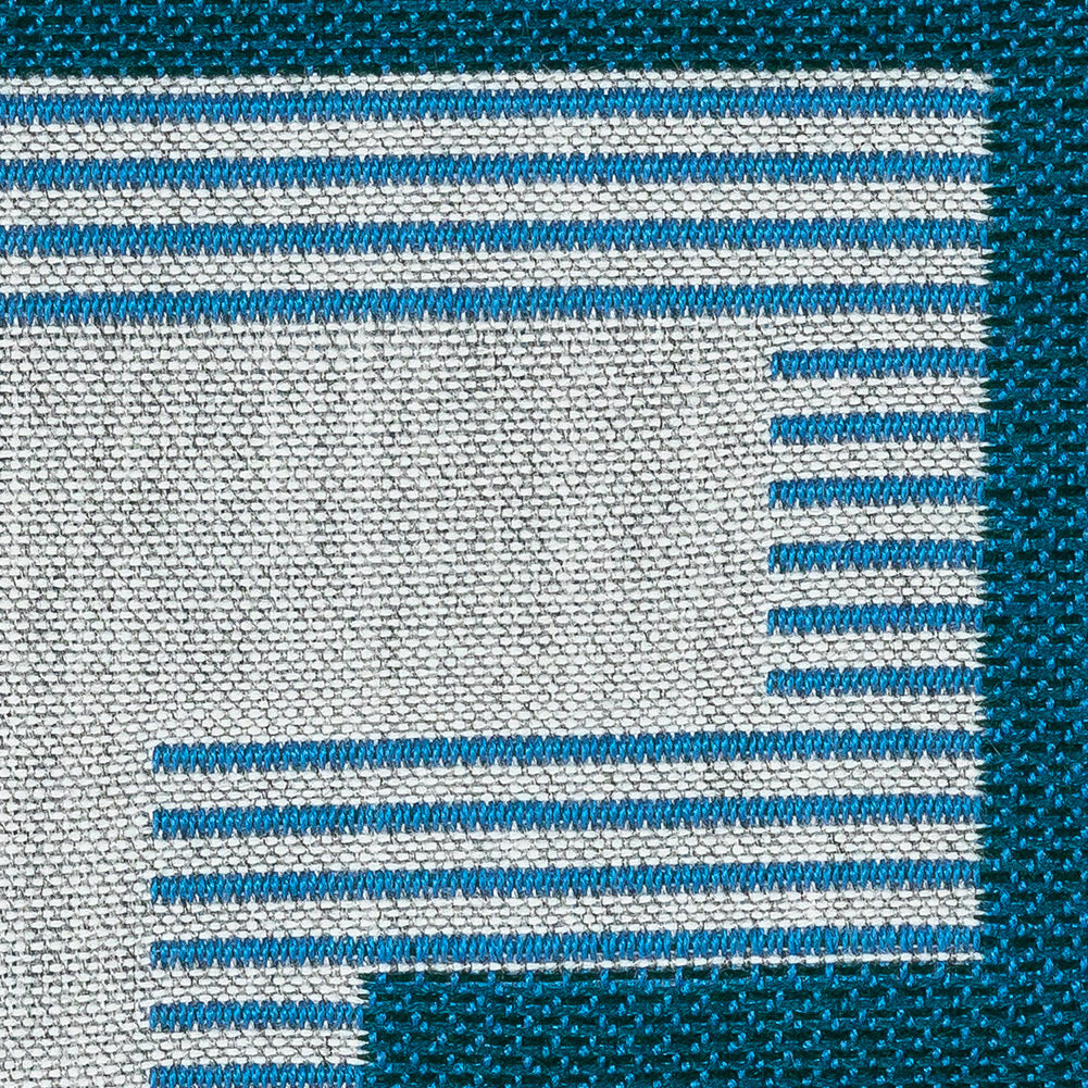 Resonate Upholstery Jacquard by Sunbrella - Atlantis Geometric Detail