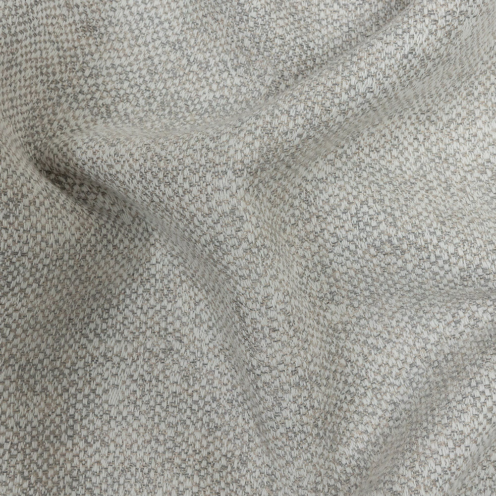 Fusion Chartres Textured Woven by Sunbrella - Silk