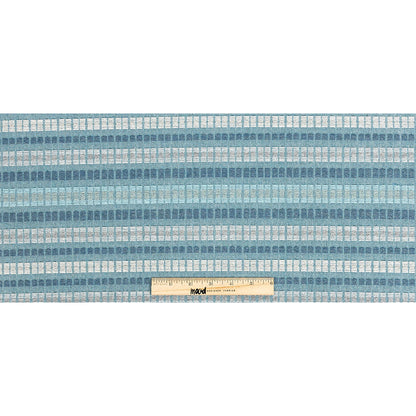 Esti Upholstery Woven by Sunbrella - Lagoon Broken Stripes Full