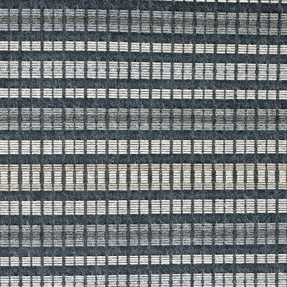 Esti Upholstery Woven by Sunbrella - Onyx Broken Stripes