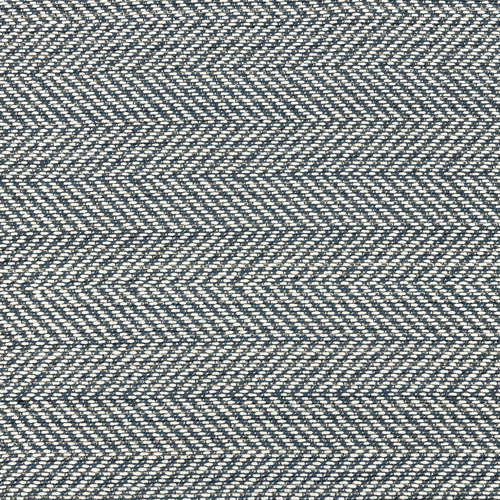 Fusion Posh Herringbone Woven by Sunbrella - Sapphire