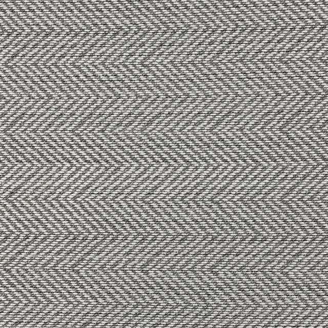 Fusion Posh Herringbone Woven by Sunbrella - Granite