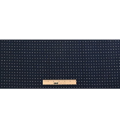 Lure Upholstery Woven by Sunbrella - Nautical Blue Polka Dots Full