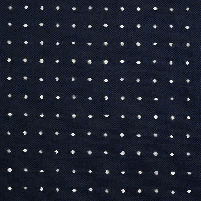 Lure Upholstery Woven by Sunbrella - Nautical Blue Polka Dots