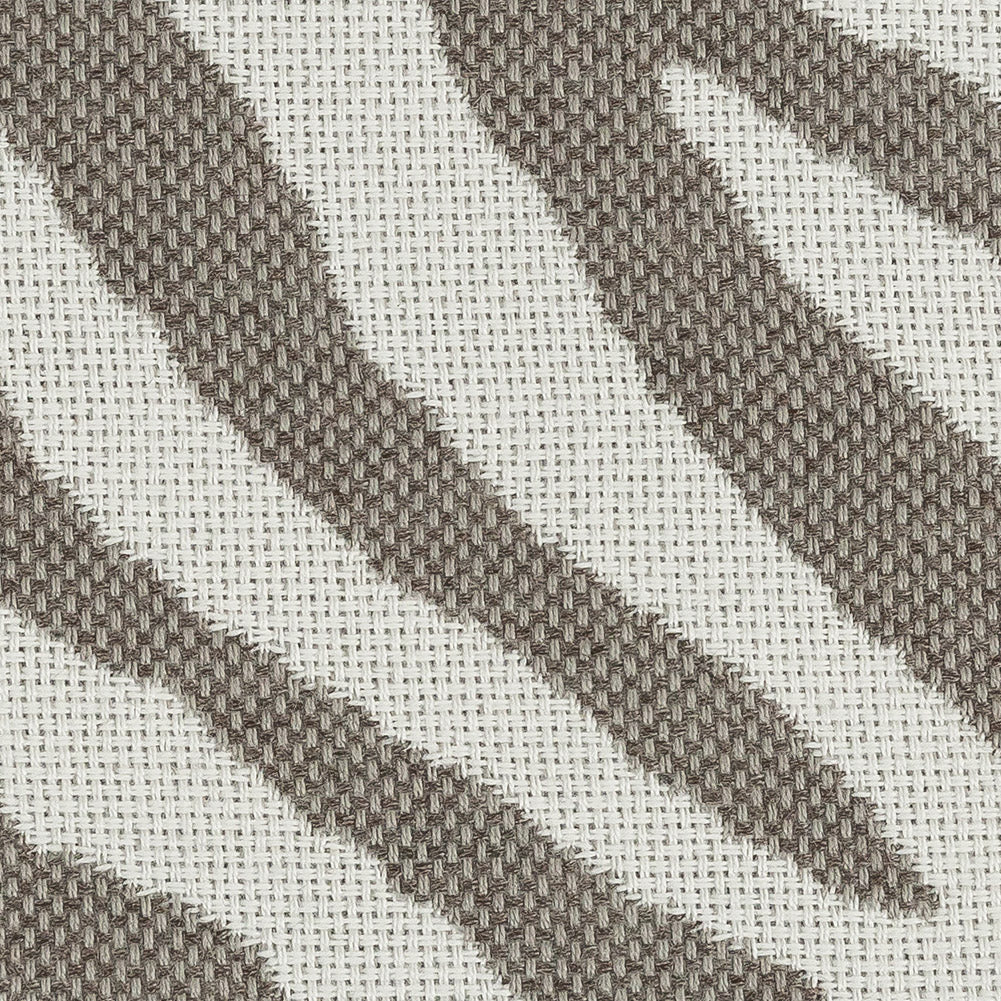 Nambia Upholstery Jacquard by Sunbrella - Gray Zebra Stripes Detail