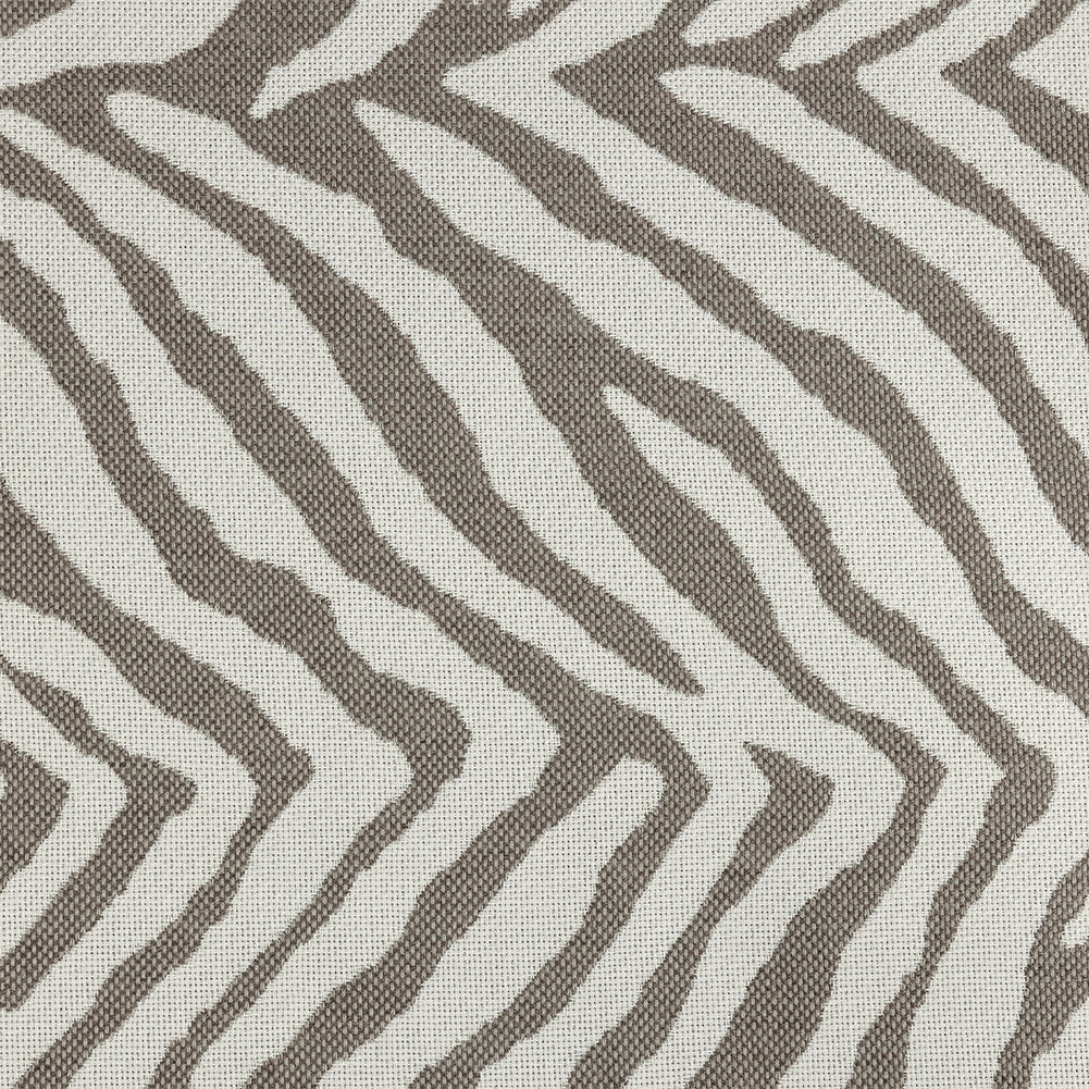 Nambia Upholstery Jacquard by Sunbrella - Gray Zebra Stripes