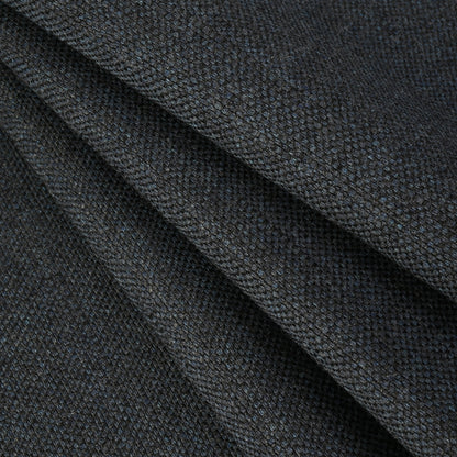 Piazza Waxed Upholstery Canvas by Sunbrella - Indigo Folded