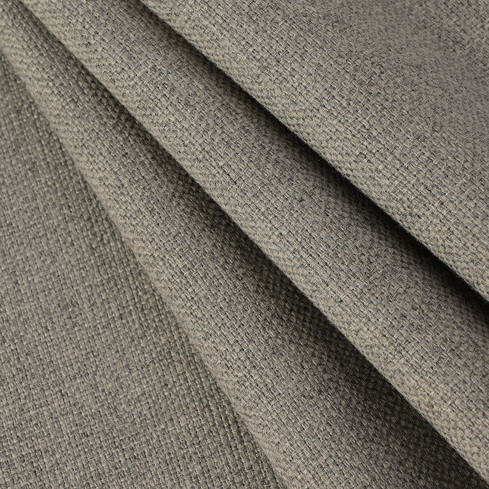 Piazza Waxed Upholstery Canvas by Sunbrella - Pebble Folded