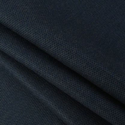 Pique Upholstery Woven by Sunbrella - Midnight Folded