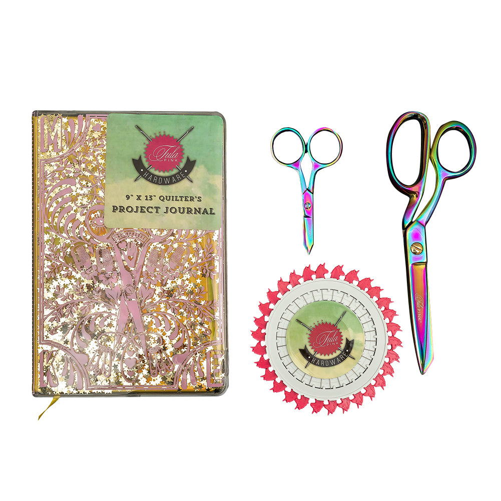 Lefty Oil Slick Scissor Set Folded