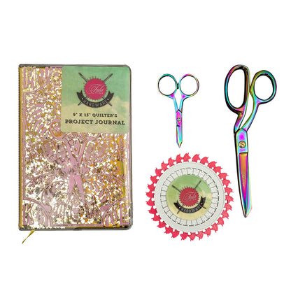 Lefty Oil Slick Scissor Set Folded