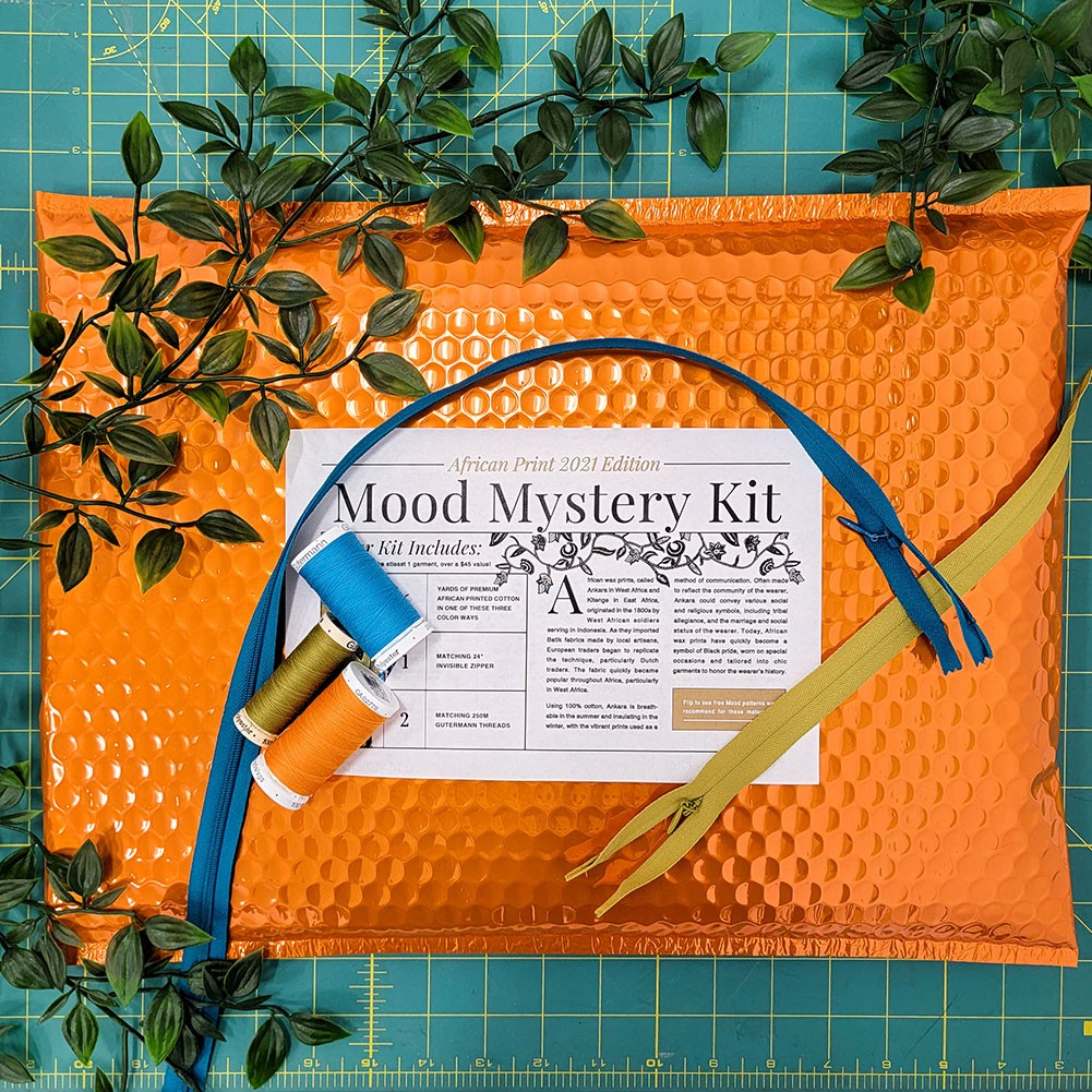 African Print Mystery Kit Detail
