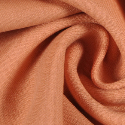 Dusted Pastel Orange Solid Double Face Detail
