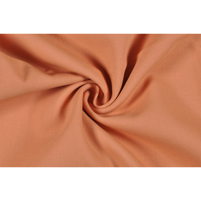 Dusted Pastel Orange Solid Double Face Full