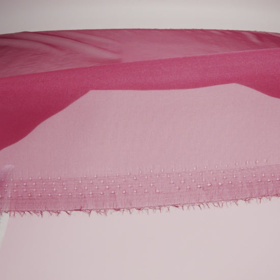 Polyester Organza - Burgundy - Luscinia Collection by Mood