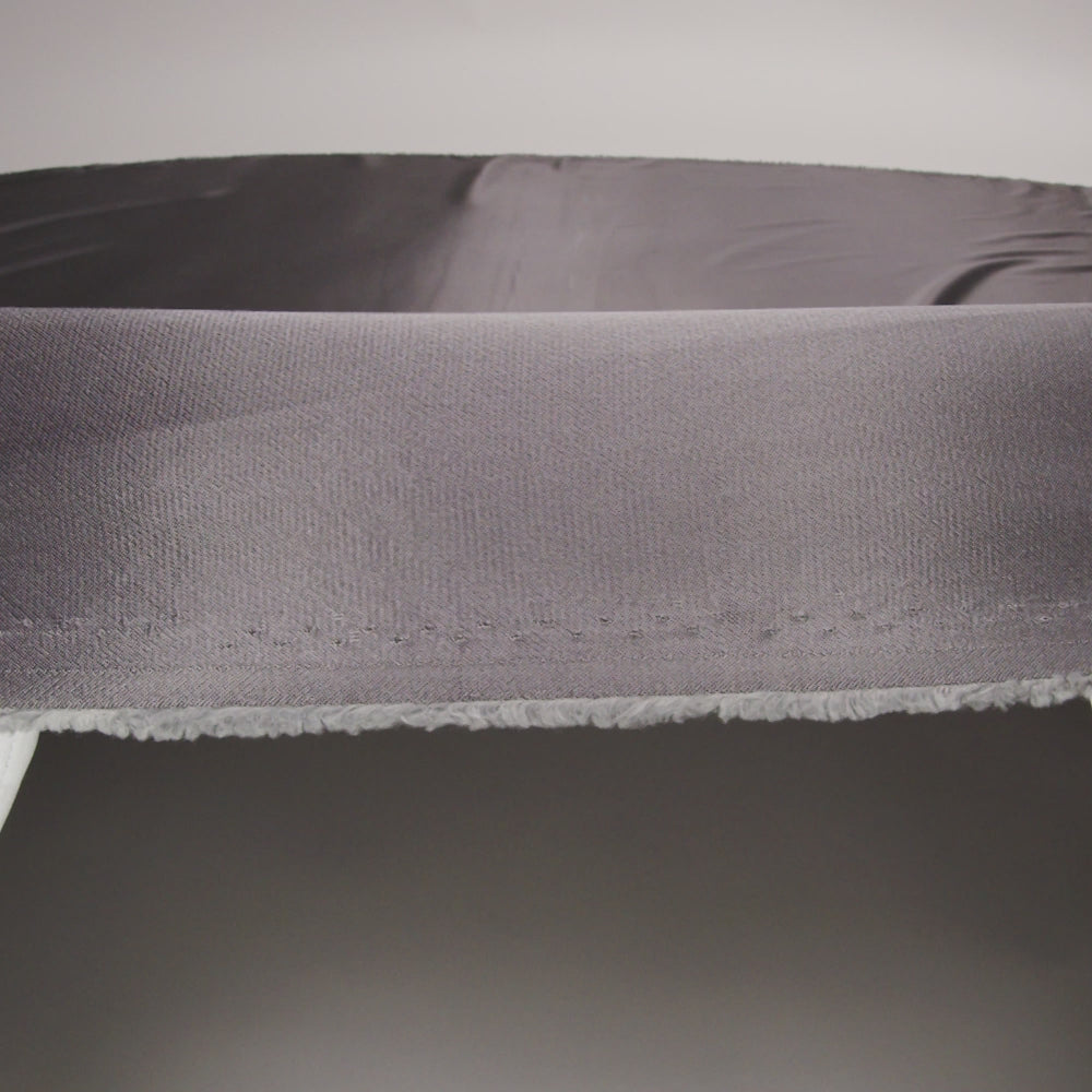 Sustainable Viscose Fluid Satin - Slate - Mood Exclusive Elliana Collection - Image 7 of 8