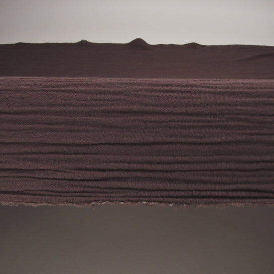 Double Cotton Gauze - Dusty Brown - Talamanca Collection