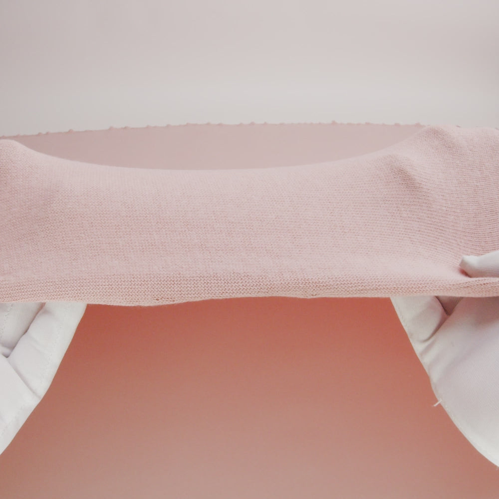Brushed Stretch Tencel and Organic Cotton Sweater Knit by The Reformation - Dusty Pink - Deadstock - Image 6 of 6